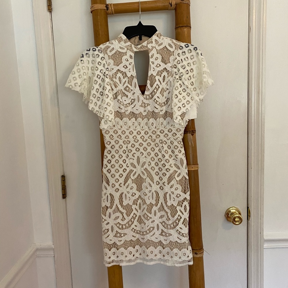 White Lace Dress
